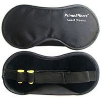 Sleep Mask with Ear Plugs - For Sleeping Anywhere, Travel, Long Flights or Short Naps, Blocks Light Fully, Super Lightweight, So