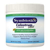 Symbiotics Colostrum Plus Powder Supplement for Immunity Support, 6.3 Ounces (180 g)