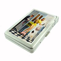 Vintage Retro Sexy Bridesmaid Party Cigarette Case with Built In Lighter Pin Up Girl-169