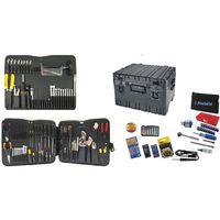 Jensen Tools - JTK-78RLC - Deluxe Medical Kit in 12 Roto Rugged Wheeled Case with Recessed Latches