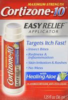 Cortizone 10 Hydrocortisone Anti-Itch Liquid Easy Relief Applicator-1.25, oz.