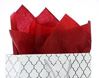 CleverDelights Red Premium Tissue Paper - 90 Sheets - 20" x 30" - Acid-Free Gift Paper