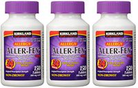 Kirkland Signature, Aller FEX qzRcJ 180 mg 150 Tablets (Pack of 3)