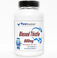 Blessed Thistle 900mg // 200 Capsules // Pure // by PureControl Supplements