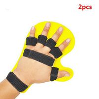 Finger Training Device,ABS Adjustable Adult Finger Orthotics Fingerboard Points for Stroke/Hemiplegia/Traumatic Brain Injury Physical Therapy 2Pcs(Left & Right Hand Universal)