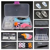 Eyeglass Repair Kit Anti-Slip Glasses Nose Pads for Kids, Soft Silicone Ear Grip Hook for Sunglasses Reading Glasses Sporting Eyeglasses