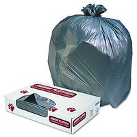 Jaguar Plastics G3858G LLDPE 60 Gallon Can Liner, 1.3 Mil, Star Seal, 58" x 38", Gray (Case of 100)