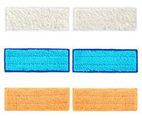 Anharluka 6-Pack Jet 240 Mopping and Sweeping Pads for iRobot Braava Jet 241 244, Washable & Reusable