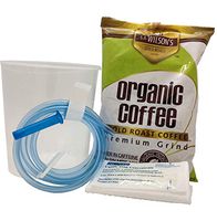 S.A. Wilson’s Organic Enema Starter Kit Coffee Gold Roast Enema – Colonic Cleanse – Colon Hydrotherapy – Full body cleanse – Kit de Cafe organico para enemas - 100% USDA Certified Organic (1 lb)