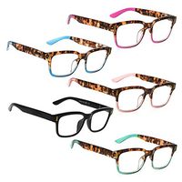 READING GLASSES 5 pack Mixed Color Readers +1.75