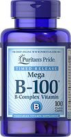 Puritan's Pride Vitamin B-100 Complex Timed Release-100 Caplets