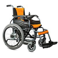 YOLANDEK Electric Wheelchair Foldable Lightweight Electric Power Wheelchairs - with 20A Lithium Battery - Airplane and Cruise Travel Approved