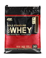 OPTIMUM NUTRITION GOLD STANDARD 100% Whey Protein Powder, Double Rich Chocolate, 10 Pound