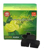 Lemon Nara Charcoal 48pcs Coco Coconut Charcoal Hookah Shisha Nargila Coal