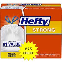Hefty Strong Tall Kitchen Trash Bags - 13 Gallon, 275 Count (275 Count Total)