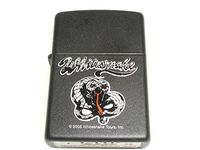 Zippo Rock Express Whitesnake Black Matte Lighter