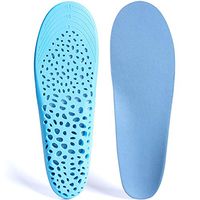 NANAMI Air High Elastic Damping Sports Performance Shoe Insoles for Men and Women (L(39-45CM)) Blue