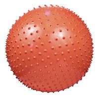 Goda Anti-Burst Inflatable Massage Yoga Exercise Ball (Orange)