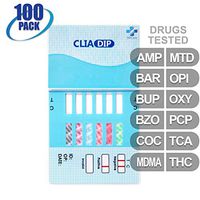MiCare [100pk] - 12-Panel Urine Drug Test Card (AMP/BAR/BUP/BZO/COC/MDMA/MTD/OPI/OXY/PCP/TCA/THC) #MI-WDOA-3124