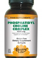 Country Life Phosphatidyl Choline Complex, 1200 mg, 100-Count