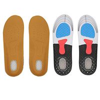 Shoe Insoles, 2 Pairs Chiicol Sport Ultra-Comfortable Arched Insoles, Plantar Fasciitis Feet Insoles, Cuttable and Breathable Relieving Flat Feet and Foot Pain for Walking and Running(Size: S)