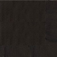 3 Ply Paper Dinner Napkins | 20ct (Jet Black)