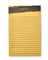 Bucket List Magnetic Notepad