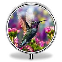 Compact Mini Portable 3 Compartments Travel Medical Medicine Case/Pill Organizer/Pill Box(Hing Hong Pill Case)