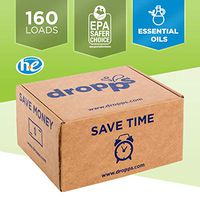 Dropps Sensitive Skin Laundry Detergent Pods, Fresh Scent, Hypoallergenic, Eco Friendly, Plastic Free, 160 Count