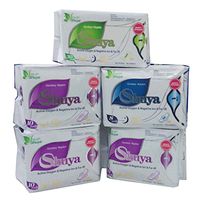 SHUYA Patented Anion Maxi Pads and Panty Liners Combined Packaging with Free Gift, Herbal Scented-68Count (Pack of 5)