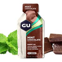 GU Energy Original Sports Nutrition Energy Gel, Mint Chocolate, 8 Count Box