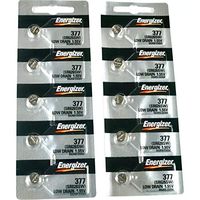 Energizer 377/376 Silver Oxide 10 Batteries