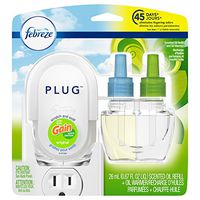 Febreze Plug Odor-Eliminating Air Freshener, Scented Oil Refill and Oil Warmer, Gain Original Scent, 1 count