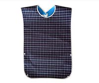 Adult Bib - Reusable Clothing Protector - Waterproof - Crumb Catcher - Machine Washable - Extra Long Senior Men and Women Bibs for Eating by Beffit