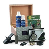Colibri PGA Golf Cigar Humidor 11 Piece Gift Set Collection