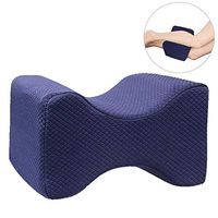 Anclle Knee Support Pillow with Washable for Side Sleepers, Sciatic Nerve Pain Relief Cushion, Memory Foam Leg Pillow Contour Wedge Cushion Cover for Back Pain, Leg Pain, Pregnancy (C)