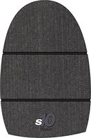 Dexter The 9 Sole Extra Long Slide 10 Grey Felt Bowling Shoe, Brown, Small (Men's 7-8.5, Women's 9-10)