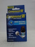 Compound W Compound W Wart Remover - Maximum Strength Liquid, 0.31 oz (Pack of 3)