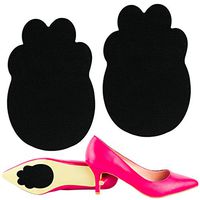 Catwalk Clawz Firm Grip Anti Slip Pads for Bottom of Shoes | Easy Apply Sole Protector | Walk Safer (4 pc Set) Black