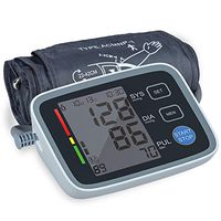 Blood Pressure Monitor Cuff Upper Arm, BP Machine 8.66-16.5 inches Large Cuff. ALPHAGOMED Accurate Automatic Digital Sphygmomanometer for Home Use. 2 User 180 Sets Memory LCD Display, 4AA Battery
