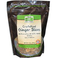 Crystallized Ginger Slices, 12 oz, From NOW
