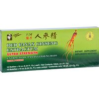 2Pack! Prince of Peace Red Panax Ginseng Extractum Ultra Strength - 10 Vials