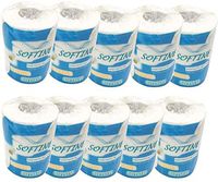 10 Roll Toilet Paper, 3-Ply Standard Rolls Toilet Paper Towel Soft Skin-Friendly Bath Tissue Paper for Commercial Household Towel Tissue