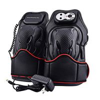 Portable Knee Care Electric Massager with Vibration Heating Magnetic Physiotherapy Massage,Black