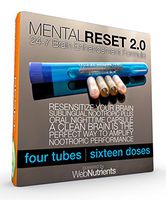 MentalReset 2.0 - 16 Doses (8-Night, 8-Day) Improve Mental Clarity. Enhance Neurogenesis. Measurably Increase Performance of Nootropics.