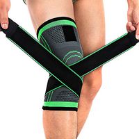 CROSS1946 Copper Knee Compression Sleeve hinged Knee Brace Knee Protector Running Accessories Patella stabilizing Knee Brace for Arthritis Pain and Support Knee wrap Basketball L Large