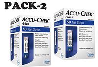 Accu-check Aviva Test Strips 50 - pack of 2
