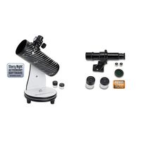 Celestron 21024 FirstScope Telescope &  21024-ACC FirstScope Accessory Kit (Black)