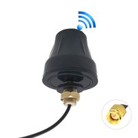 Outdoor Mushroom 2G 3G 4G LTE antenna Waterproof IP67 Antenna Omni-directional Screw-Mount LTE Antenna SMA Male RG174 9.8ft