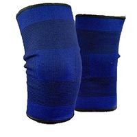 EUBUY New Style Elastic Breathable Pain Ease Knee Protector Riding Knee Pads Sports Knee Support Brace(Blue)